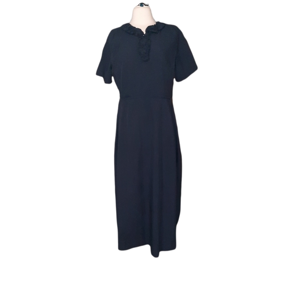 Amish Mennonite Dress XL 42" Bust Apron Handmade Modest Plain Clothing B…